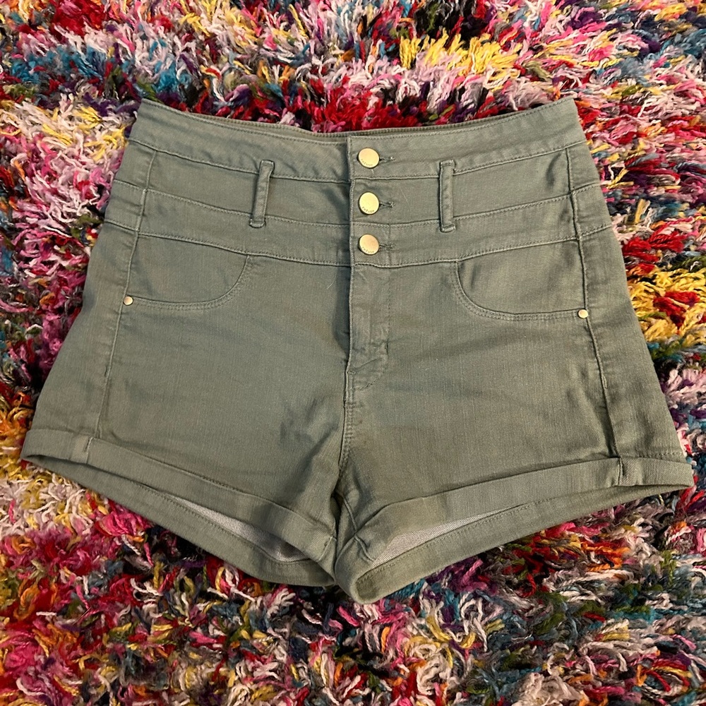High waist shorts